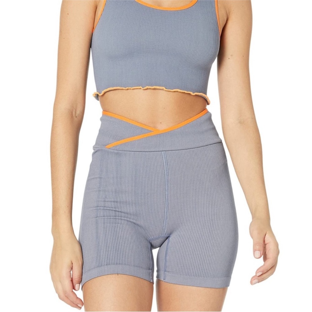 FP Movement Crossover High Waist Ribbed Bike Shorts XS